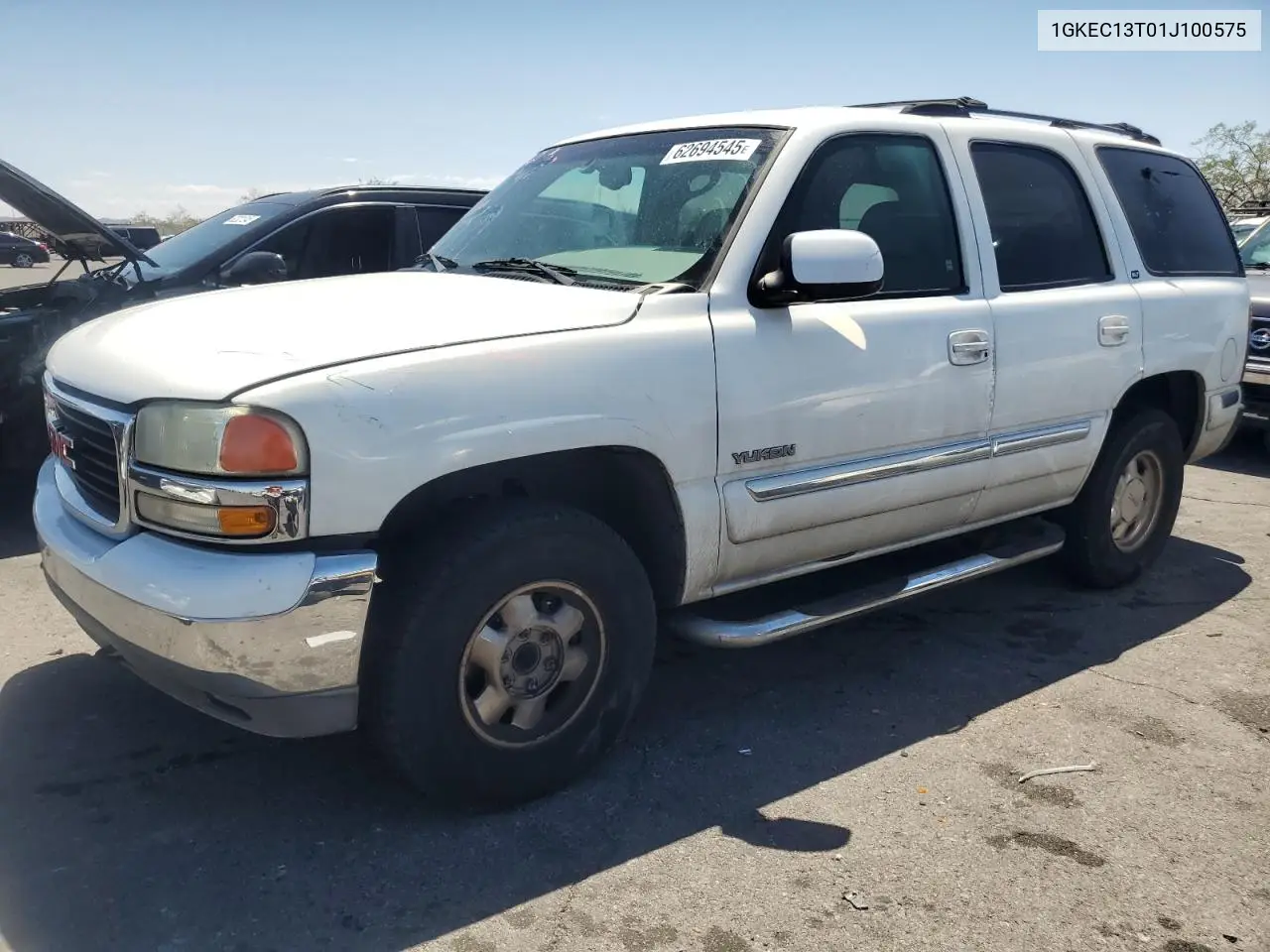 2001 GMC Yukon VIN: 1GKEC13T01J100575 Lot: 62694545