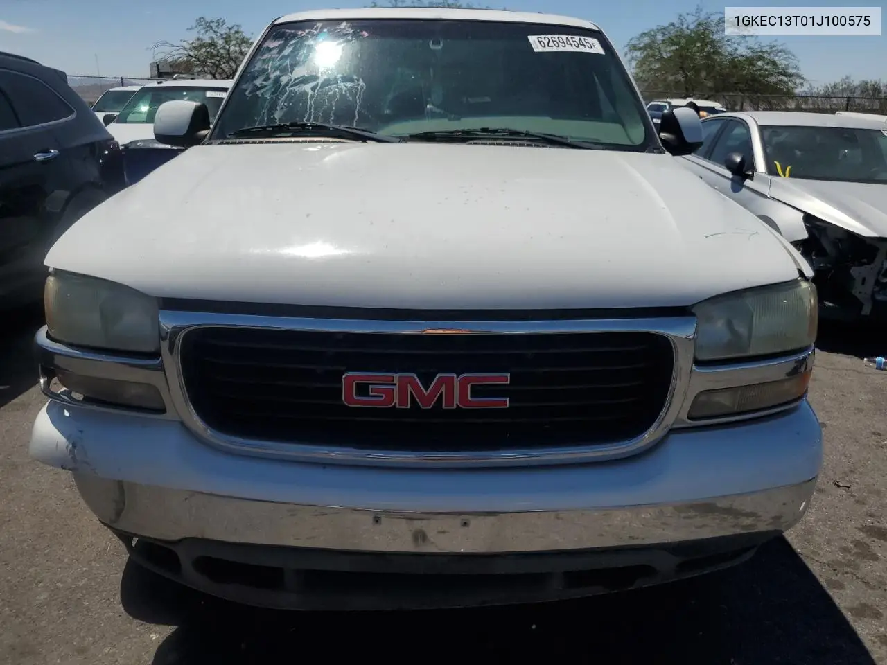 2001 GMC Yukon VIN: 1GKEC13T01J100575 Lot: 62694545