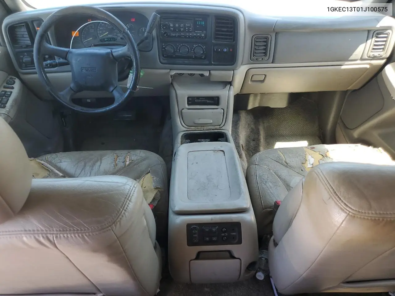 2001 GMC Yukon VIN: 1GKEC13T01J100575 Lot: 62694545