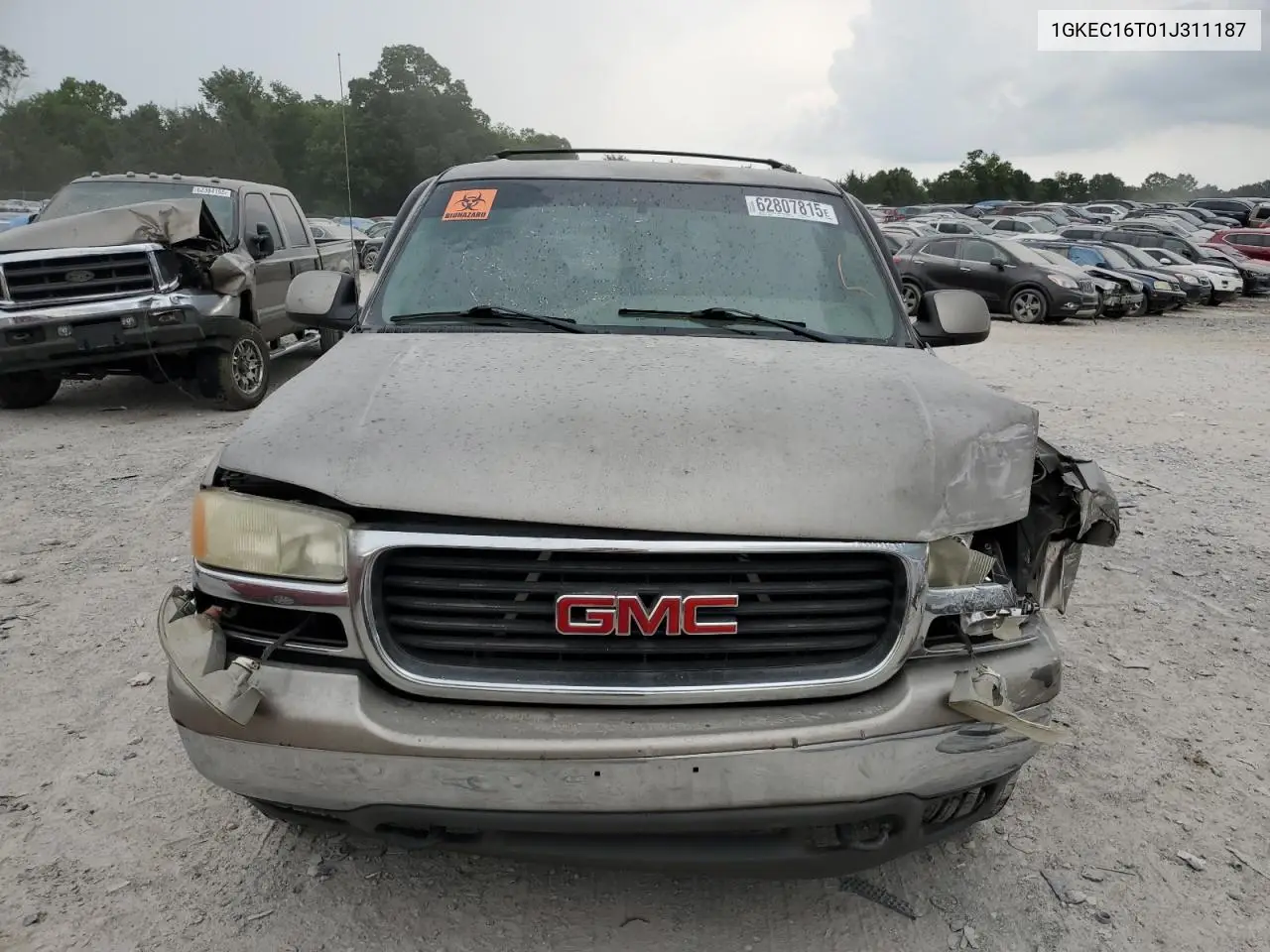 2001 GMC Yukon Xl C1500 VIN: 1GKEC16T01J311187 Lot: 62807815