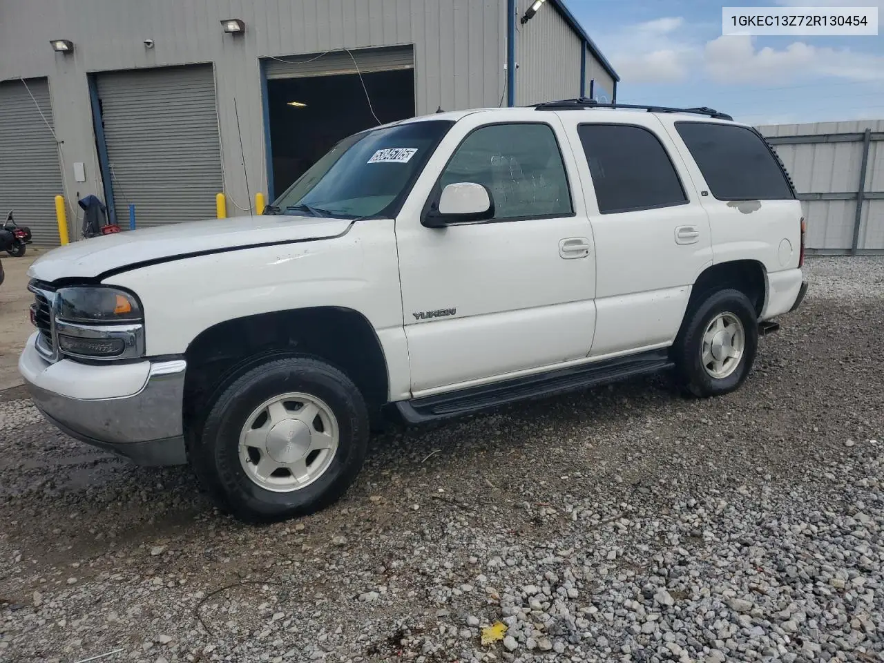 2002 GMC Yukon VIN: 1GKEC13Z72R130454 Lot: 53845705