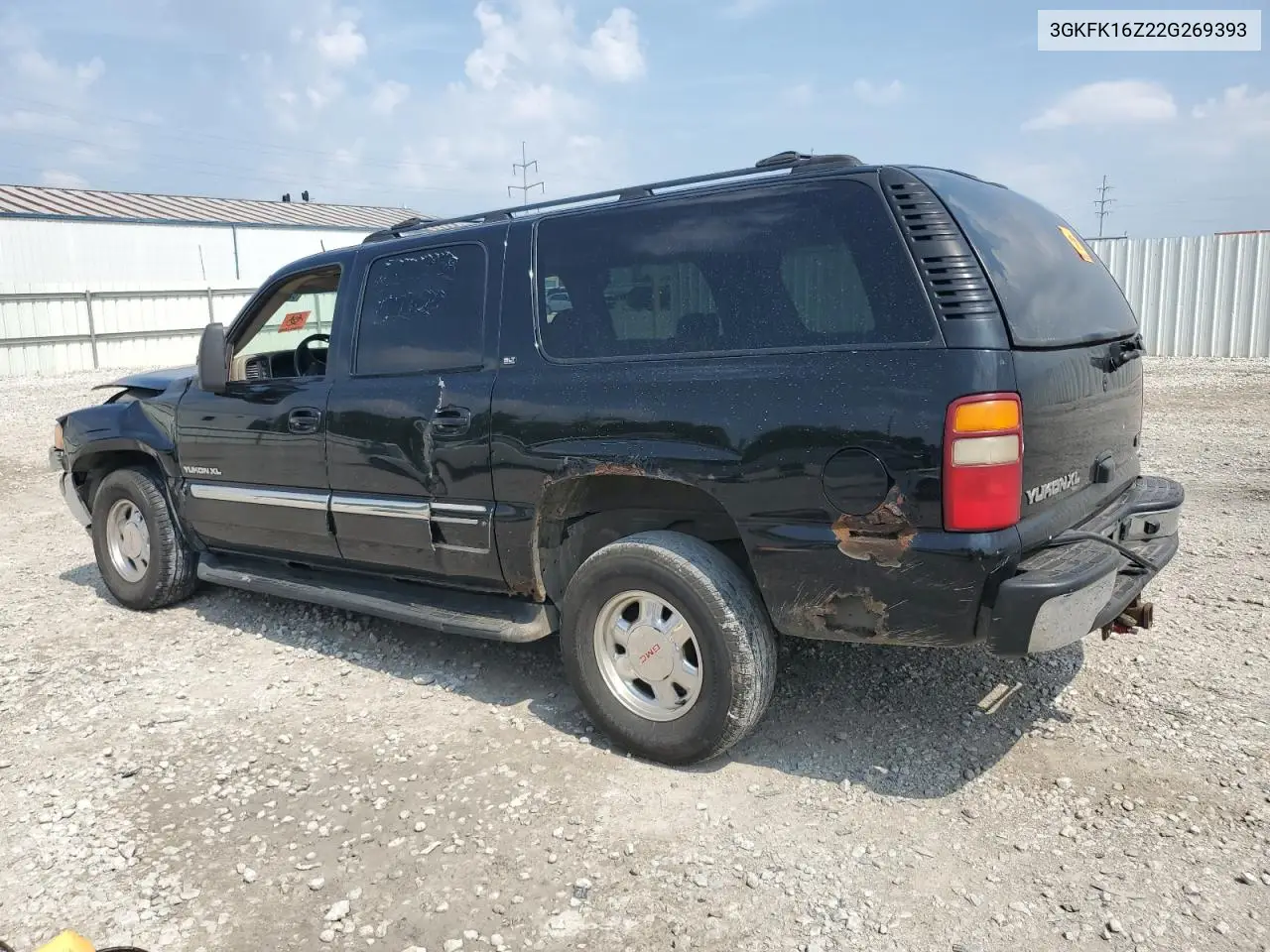 2002 GMC Yukon Xl K1500 VIN: 3GKFK16Z22G269393 Lot: 62532715