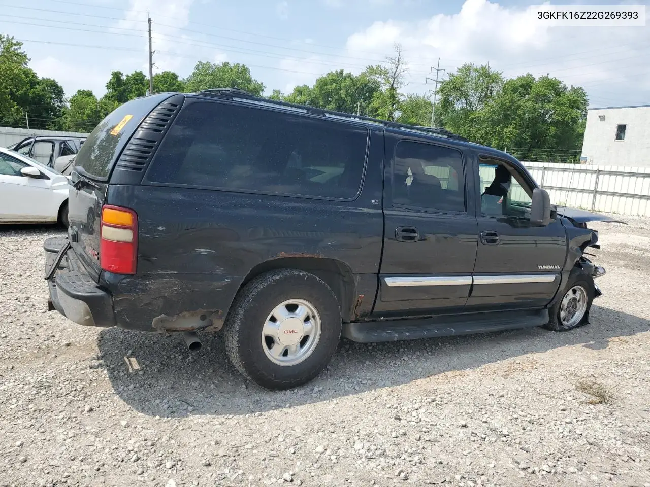 2002 GMC Yukon Xl K1500 VIN: 3GKFK16Z22G269393 Lot: 62532715