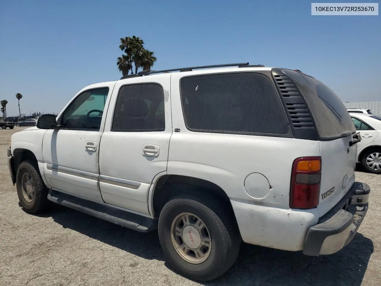 2002 GMC Yukon VIN: 1GKEC13V72R253670 Lot: 62846265
