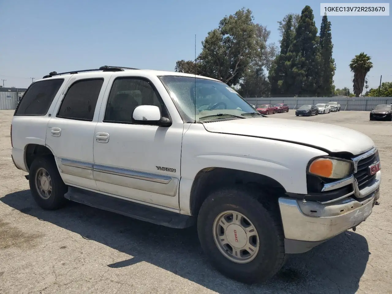 2002 GMC Yukon VIN: 1GKEC13V72R253670 Lot: 62846265
