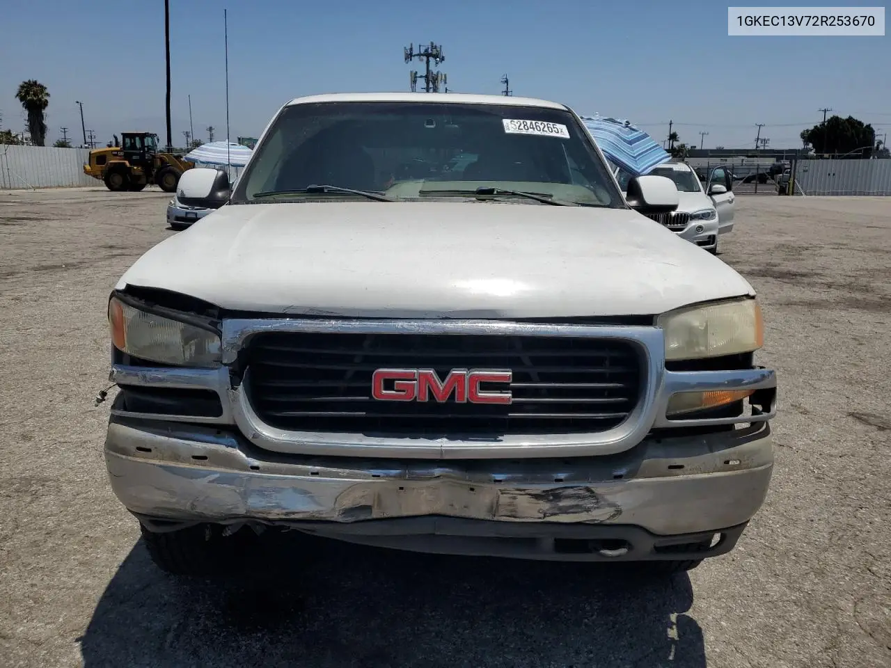 2002 GMC Yukon VIN: 1GKEC13V72R253670 Lot: 62846265