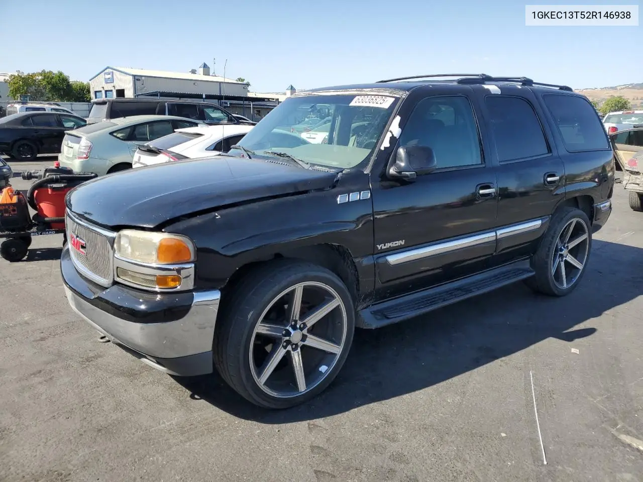 2002 GMC Yukon VIN: 1GKEC13T52R146938 Lot: 63036825