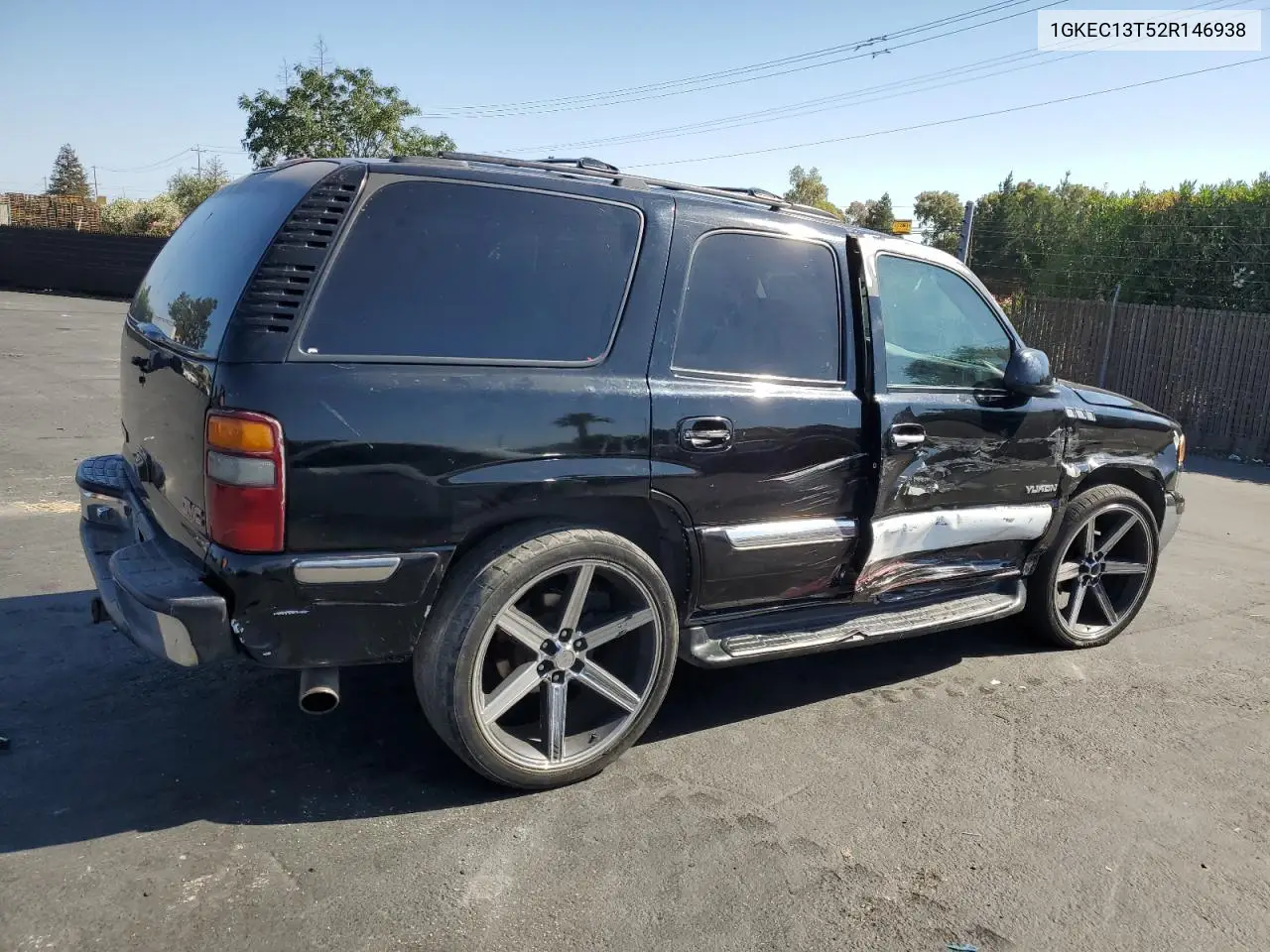 2002 GMC Yukon VIN: 1GKEC13T52R146938 Lot: 63036825