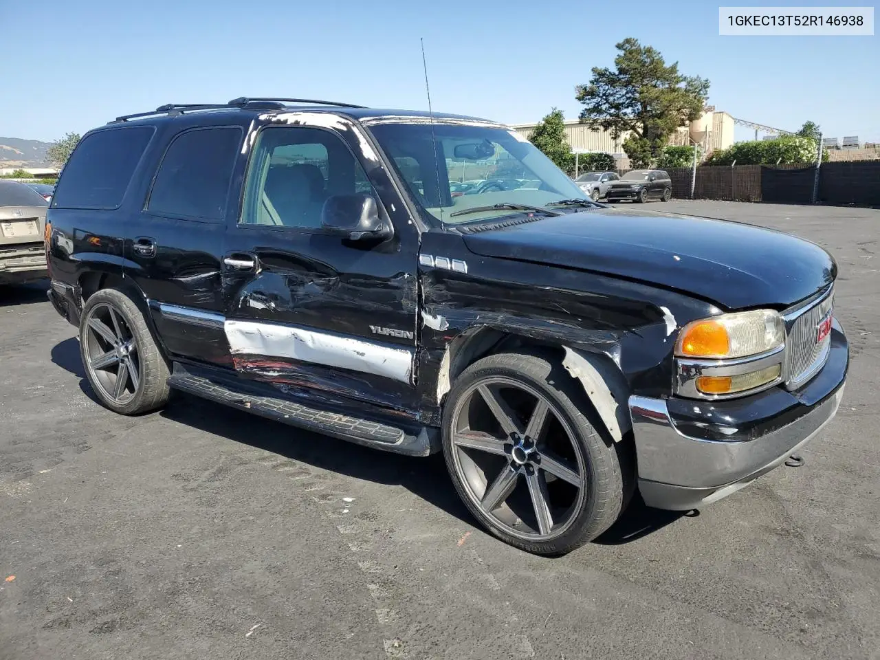2002 GMC Yukon VIN: 1GKEC13T52R146938 Lot: 63036825