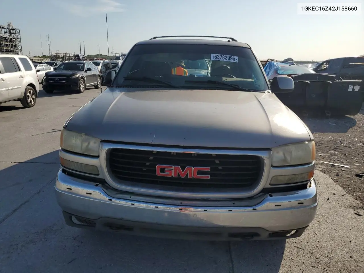 2002 GMC Yukon Xl C1500 VIN: 1GKEC16Z42J158660 Lot: 63783995