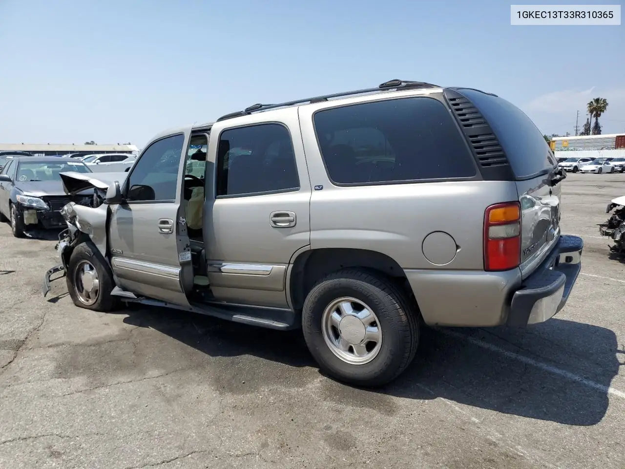 2003 GMC Yukon VIN: 1GKEC13T33R310365 Lot: 55635875