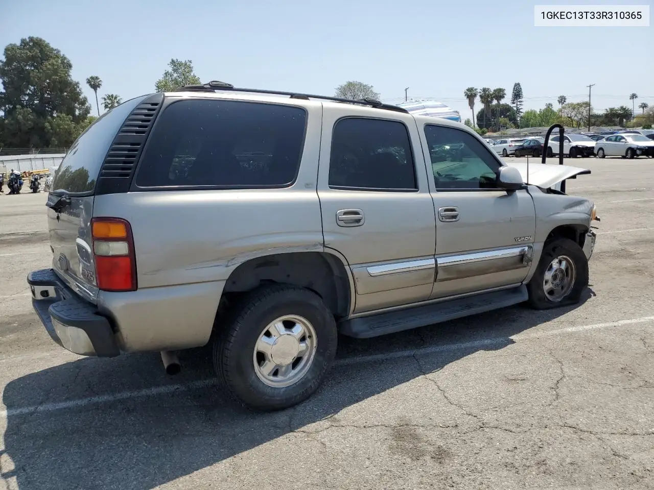 2003 GMC Yukon VIN: 1GKEC13T33R310365 Lot: 55635875