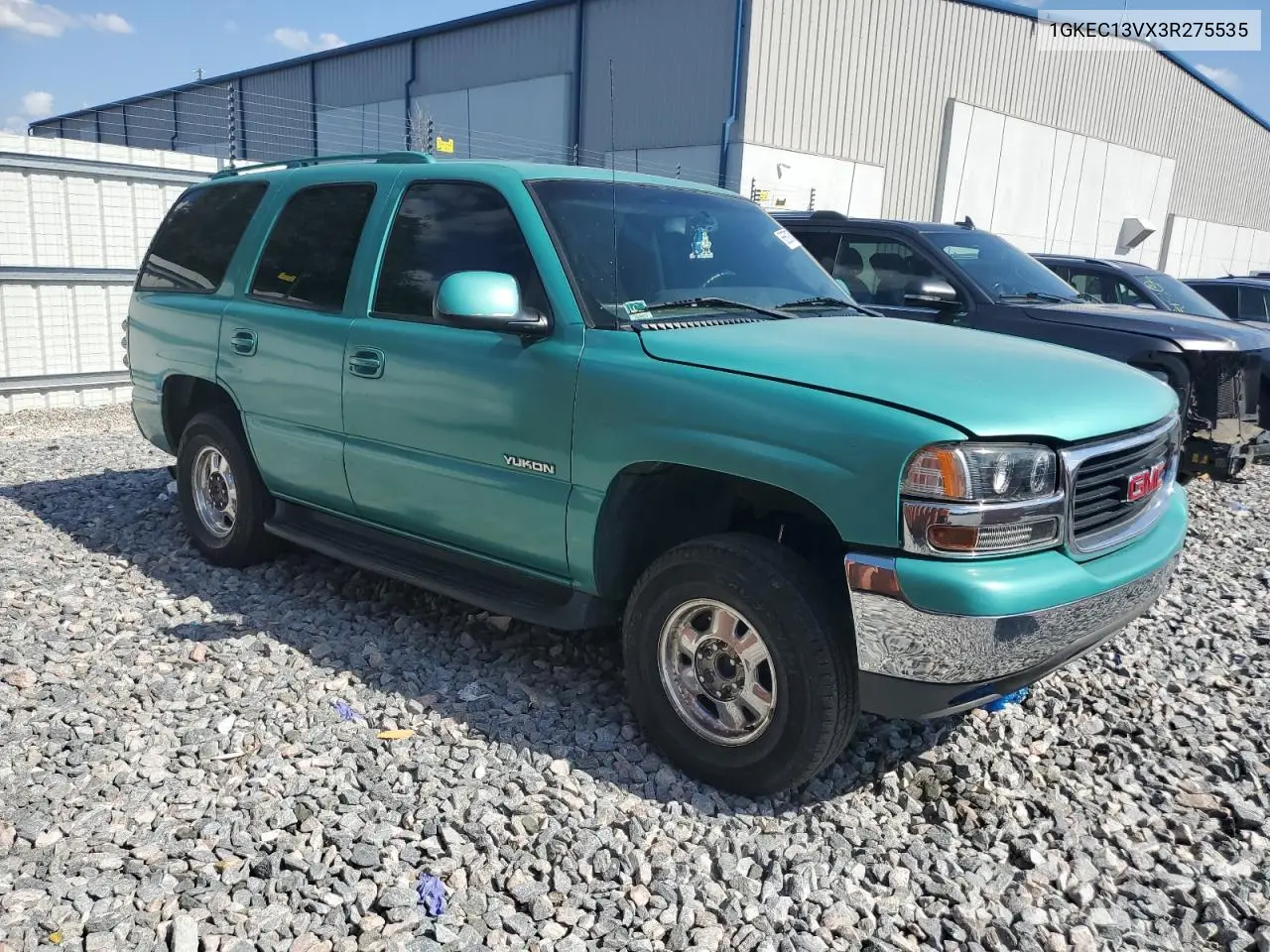 2003 GMC Yukon VIN: 1GKEC13VX3R275535 Lot: 56593705