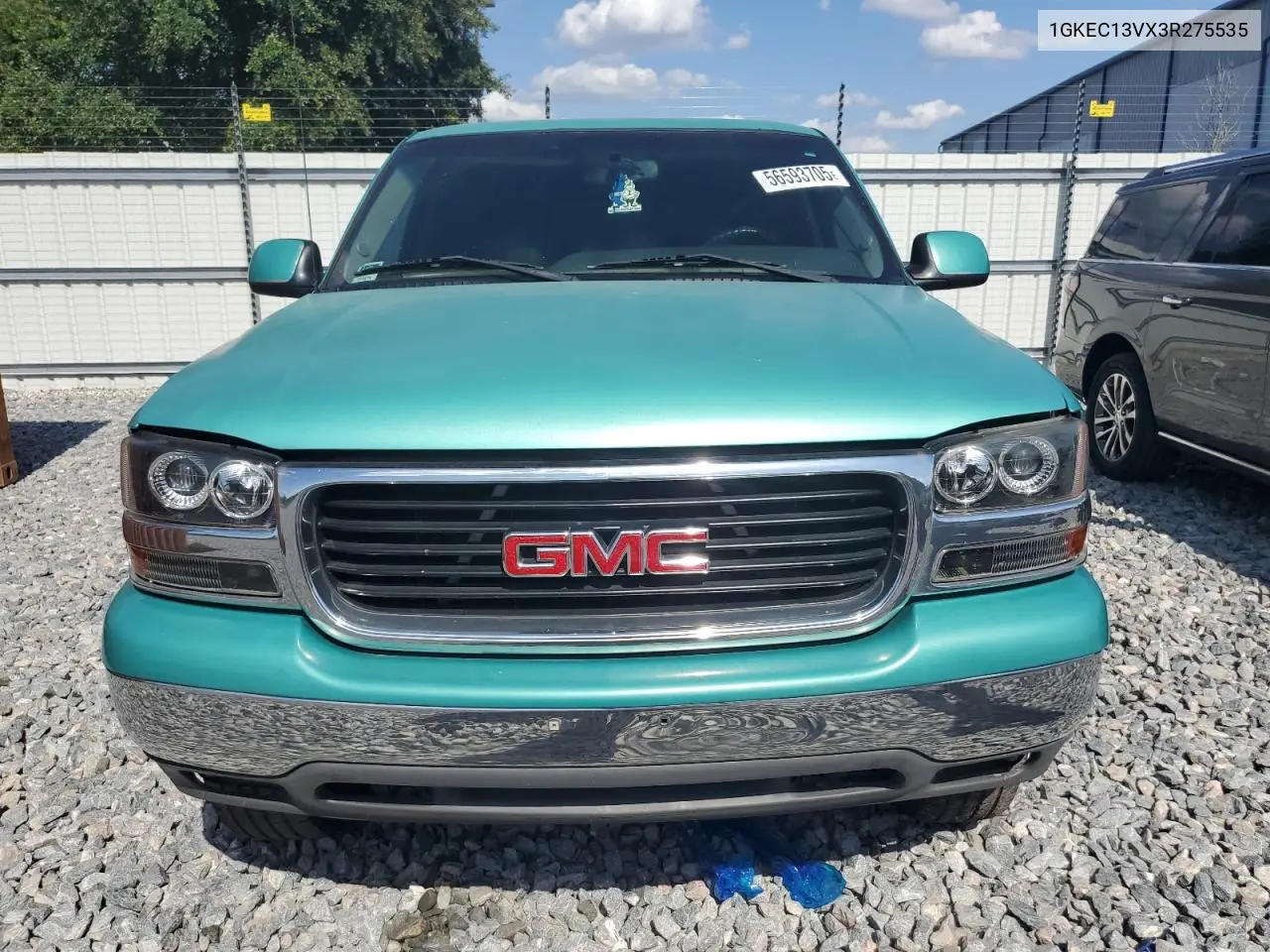 2003 GMC Yukon VIN: 1GKEC13VX3R275535 Lot: 56593705