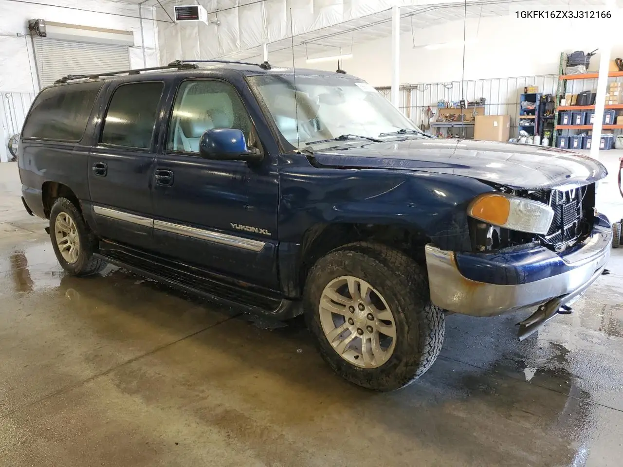2003 GMC Yukon Xl K1500 VIN: 1GKFK16ZX3J312166 Lot: 56638315