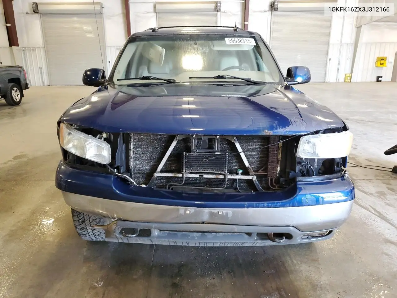 2003 GMC Yukon Xl K1500 VIN: 1GKFK16ZX3J312166 Lot: 56638315