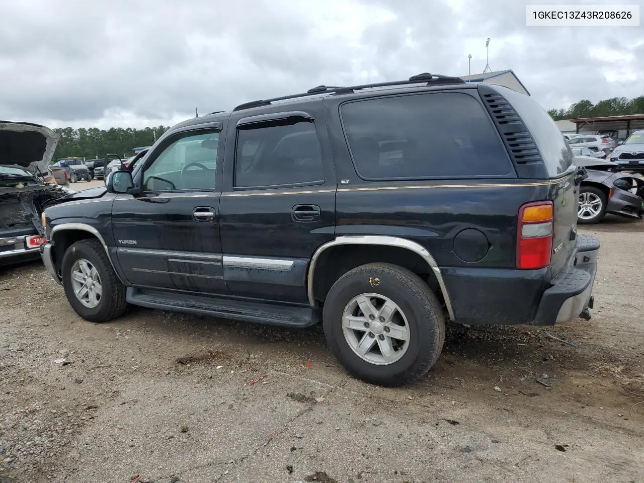 2003 GMC Yukon VIN: 1GKEC13Z43R208626 Lot: 56690495