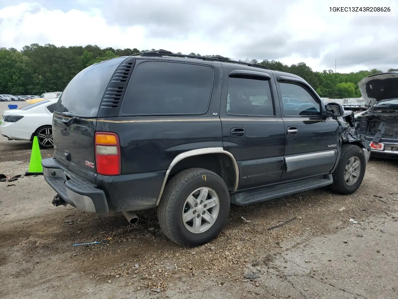 2003 GMC Yukon VIN: 1GKEC13Z43R208626 Lot: 56690495