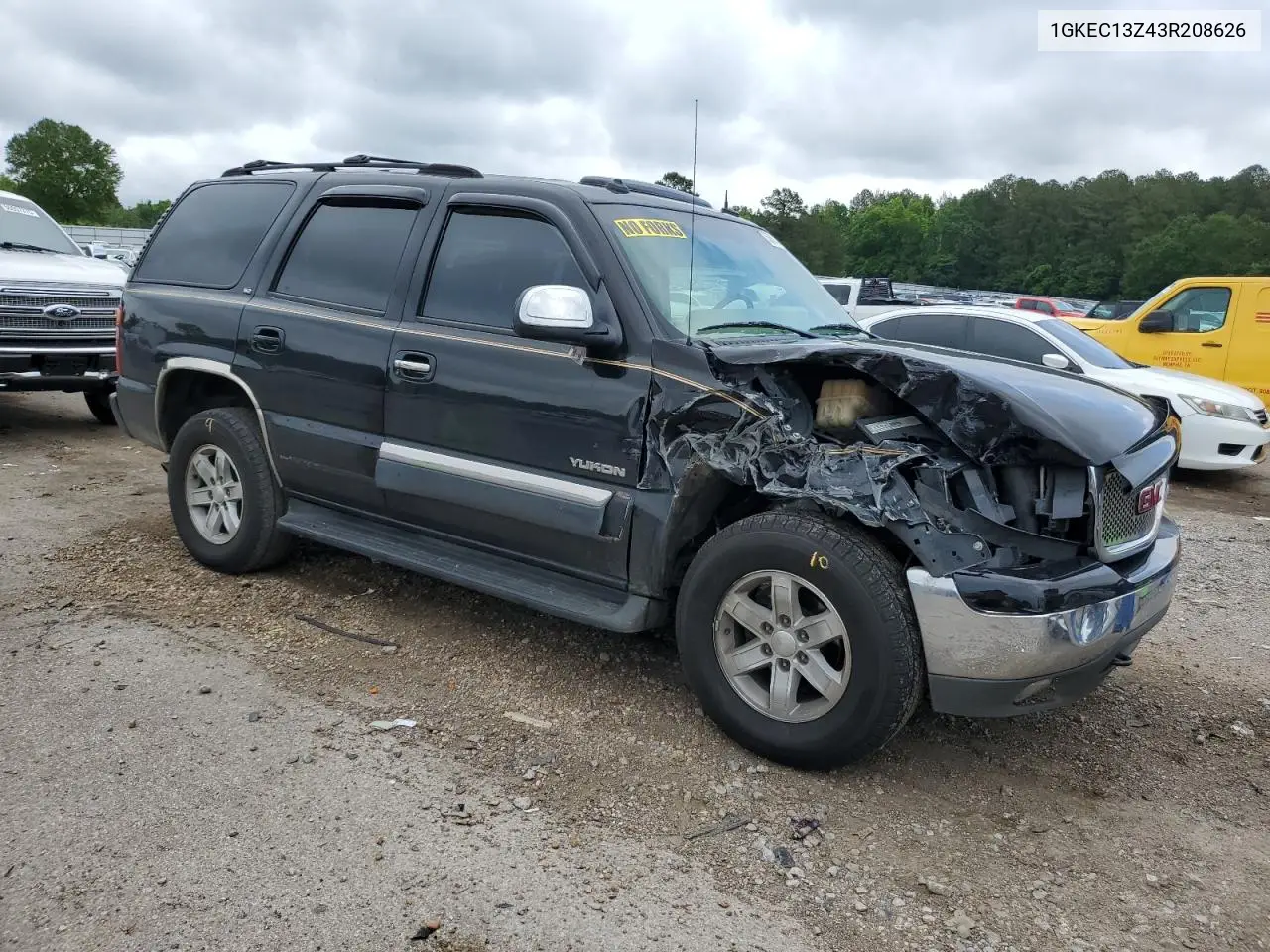 2003 GMC Yukon VIN: 1GKEC13Z43R208626 Lot: 56690495
