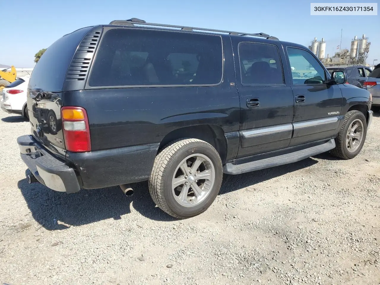 2003 GMC Yukon Xl K1500 VIN: 3GKFK16Z43G171354 Lot: 62671455