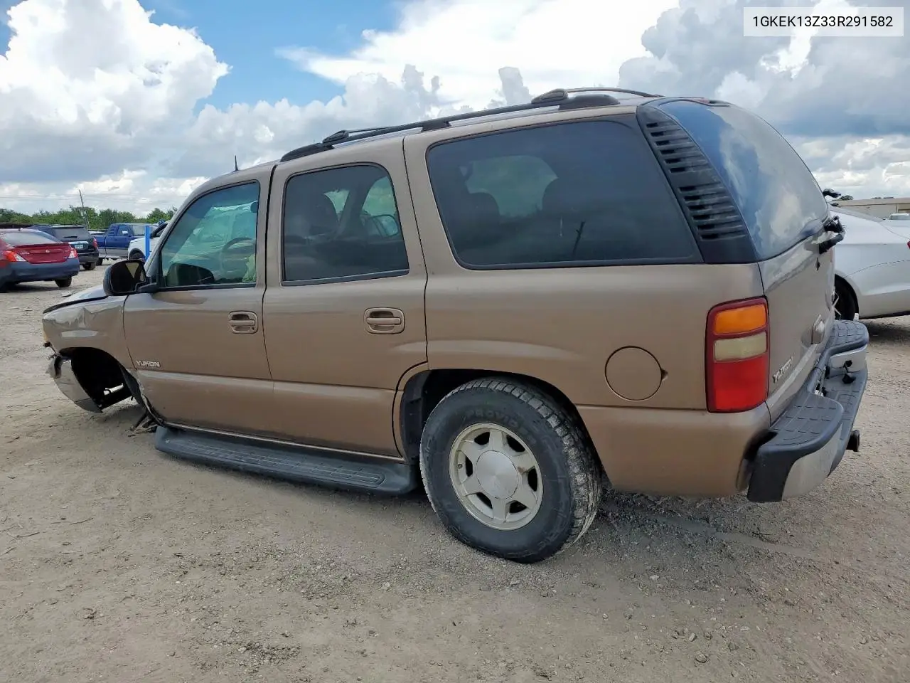 2003 GMC Yukon VIN: 1GKEK13Z33R291582 Lot: 62691685