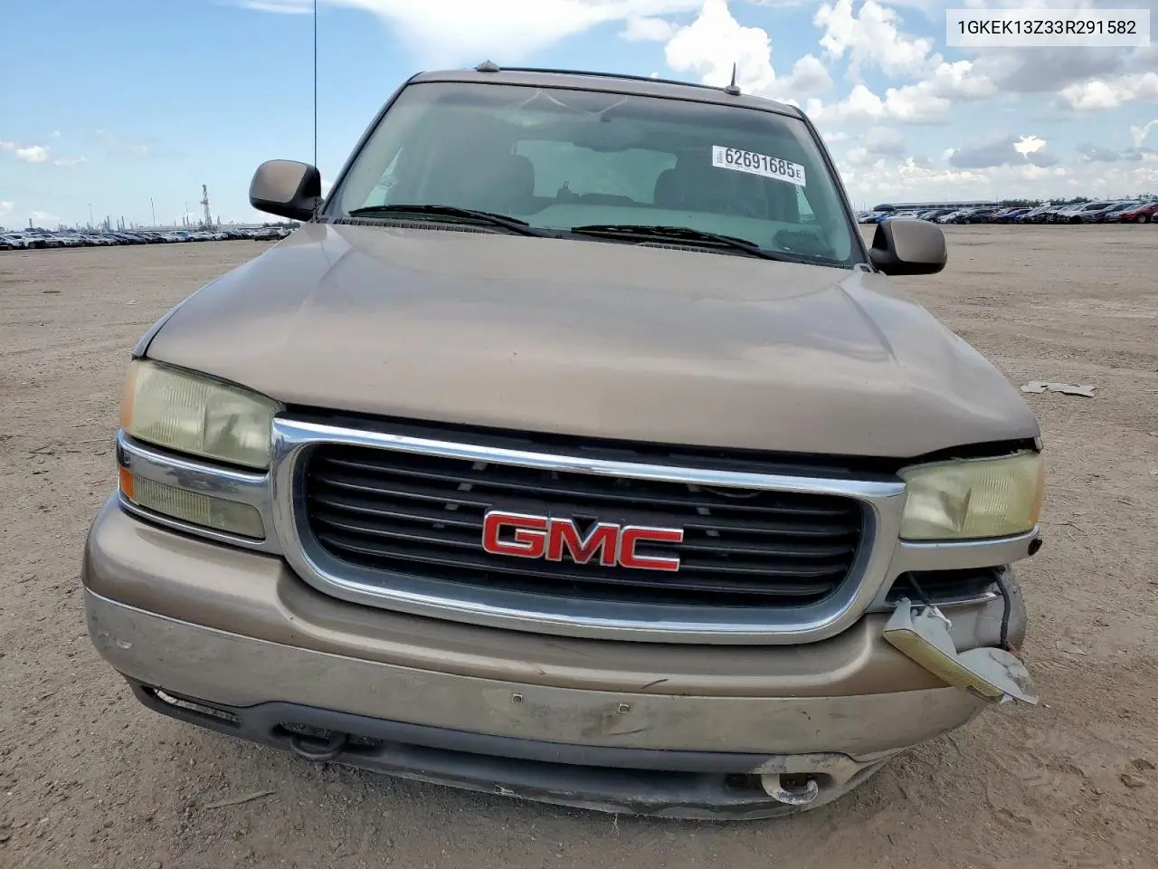 2003 GMC Yukon VIN: 1GKEK13Z33R291582 Lot: 62691685