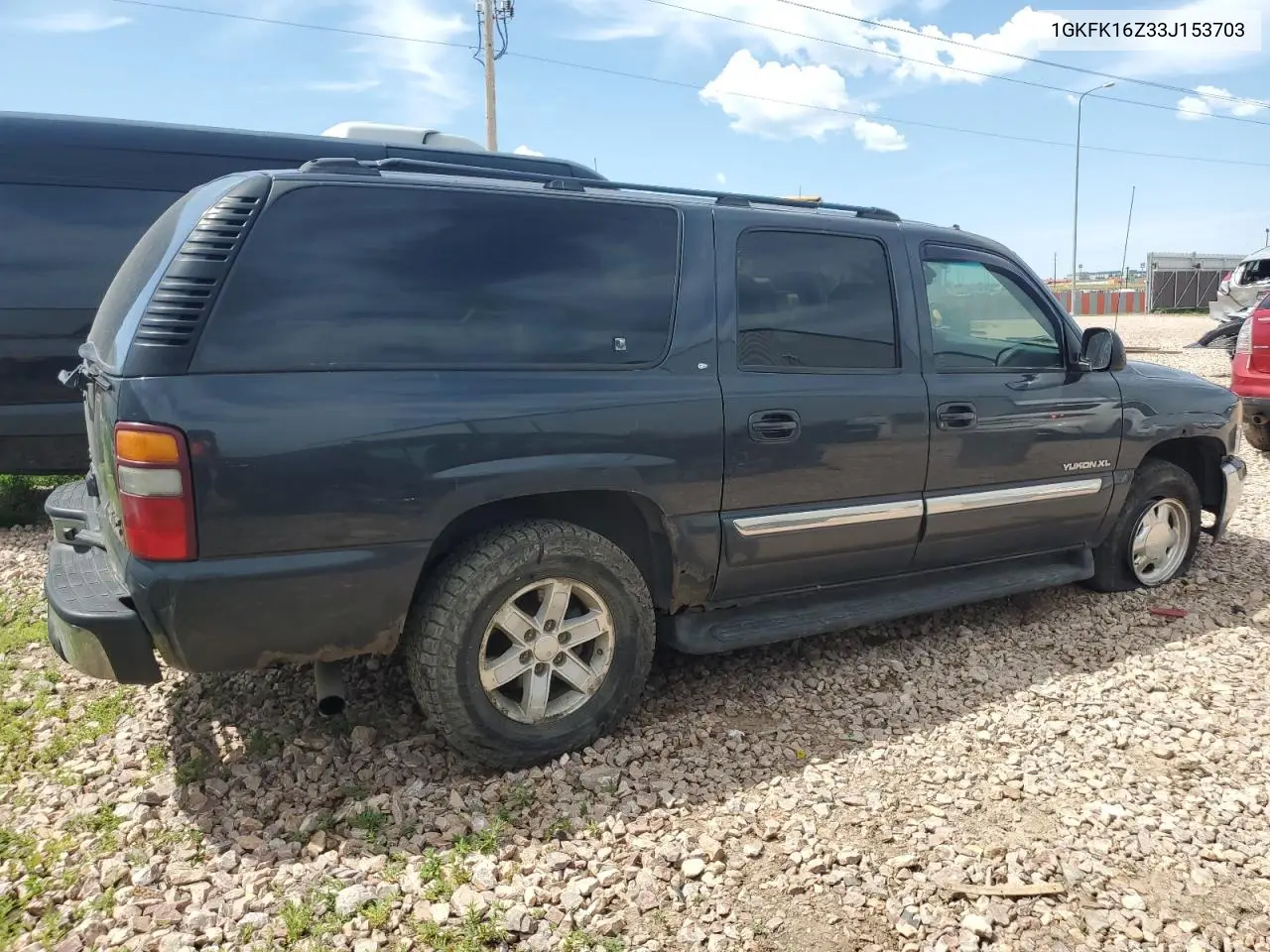 2003 GMC Yukon Xl K1500 VIN: 1GKFK16Z33J153703 Lot: 62778845