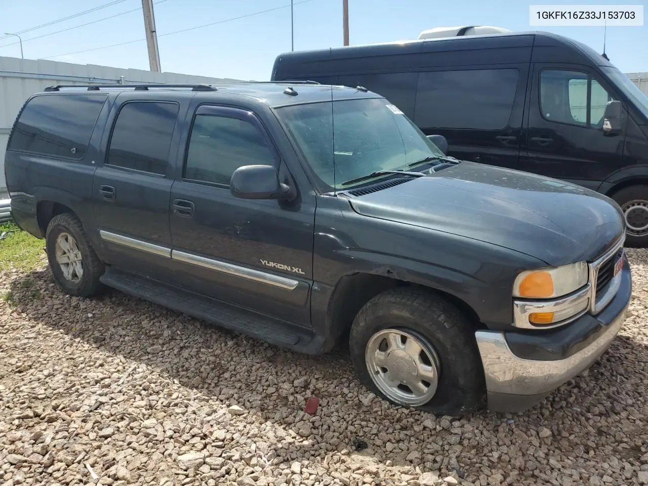 2003 GMC Yukon Xl K1500 VIN: 1GKFK16Z33J153703 Lot: 62778845