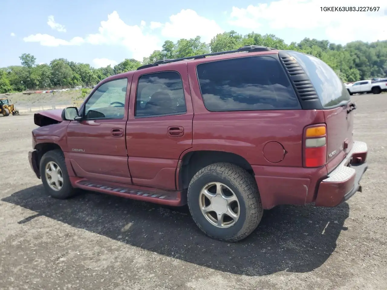 2003 GMC Yukon Denali VIN: 1GKEK63U83J227697 Lot: 63316555