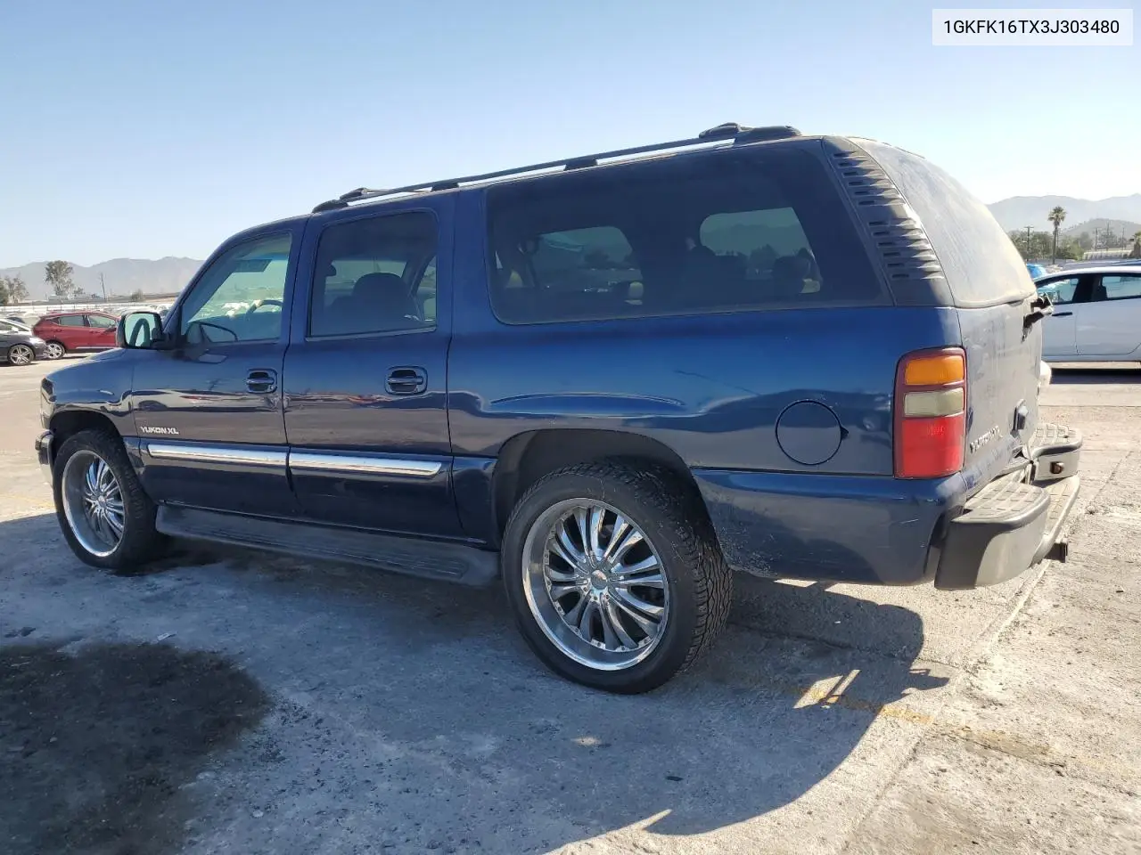2003 GMC Yukon Xl K1500 VIN: 1GKFK16TX3J303480 Lot: 63943625