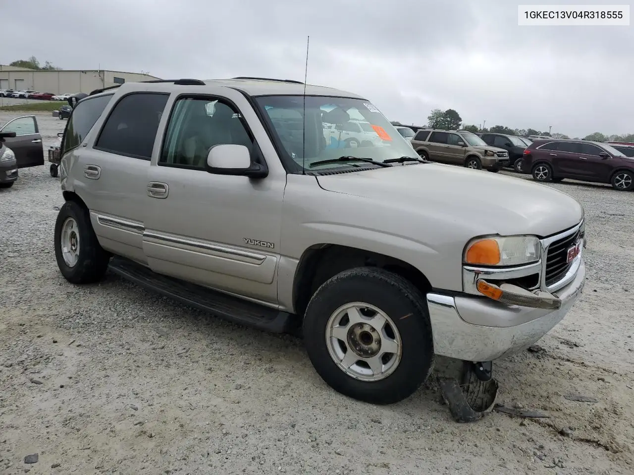 2004 GMC Yukon VIN: 1GKEC13V04R318555 Lot: 51705705