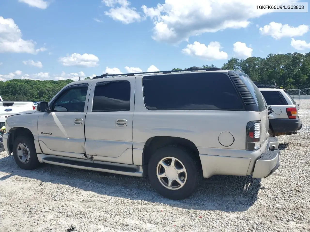 2004 GMC Yukon Xl Denali VIN: 1GKFK66U94J303803 Lot: 56934935