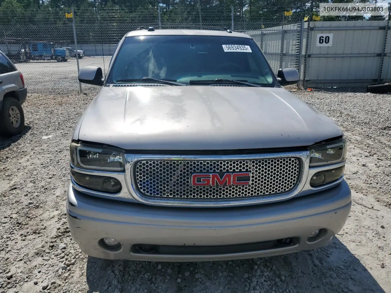 2004 GMC Yukon Xl Denali VIN: 1GKFK66U94J303803 Lot: 56934935