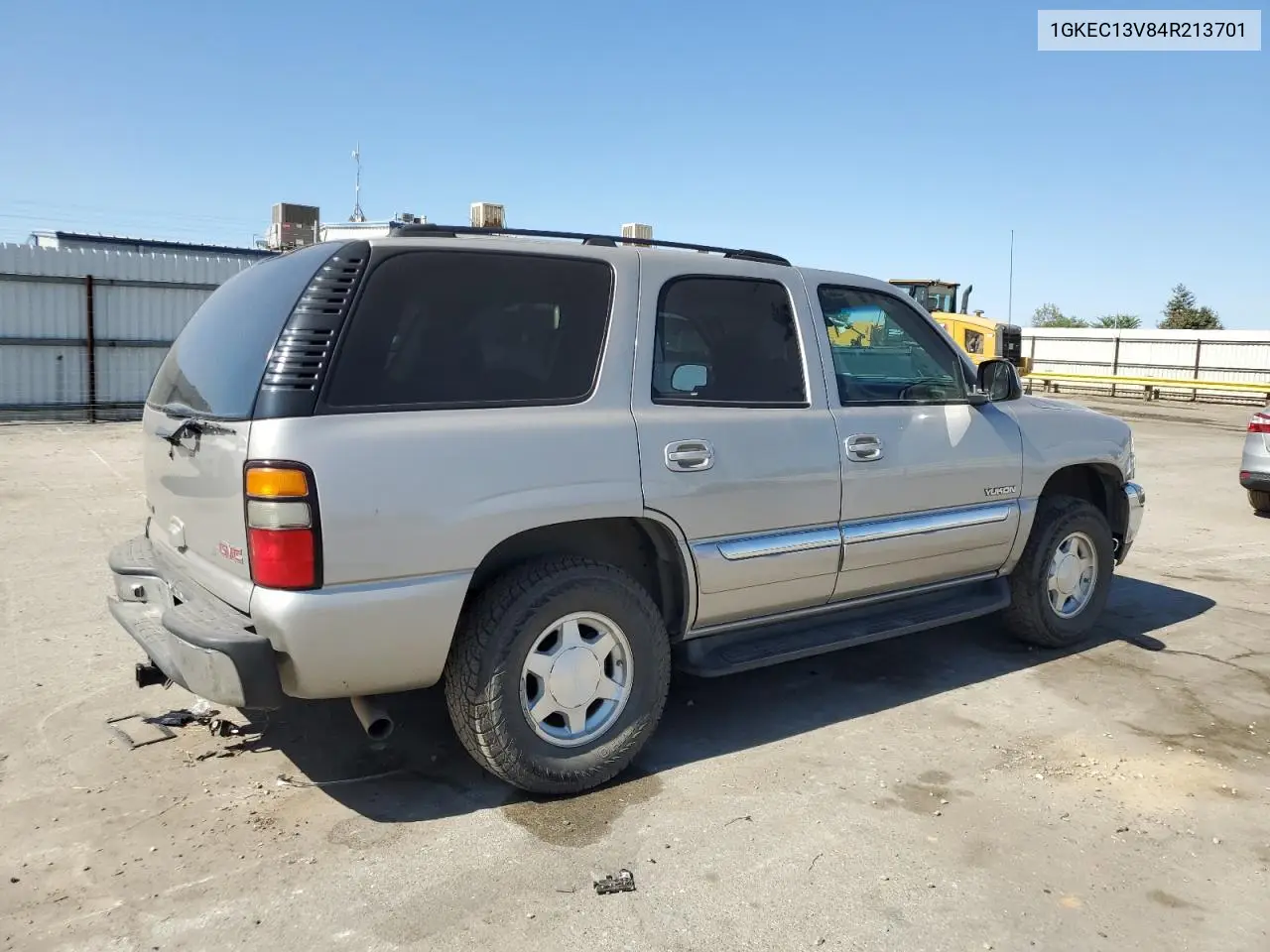 2004 GMC Yukon VIN: 1GKEC13V84R213701 Lot: 62532325
