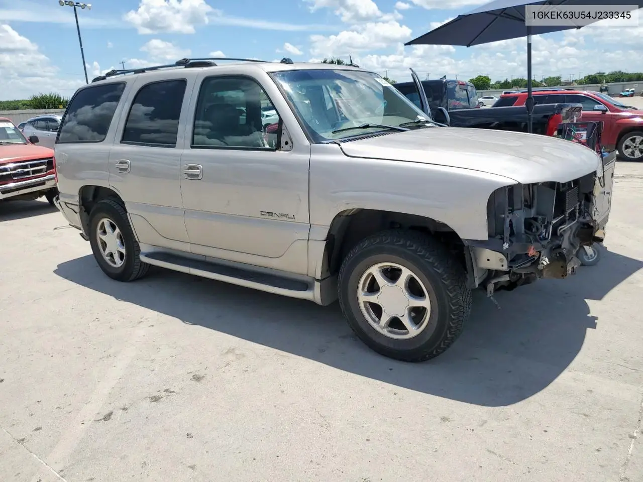 2004 GMC Yukon Denali VIN: 1GKEK63U54J233345 Lot: 62558865