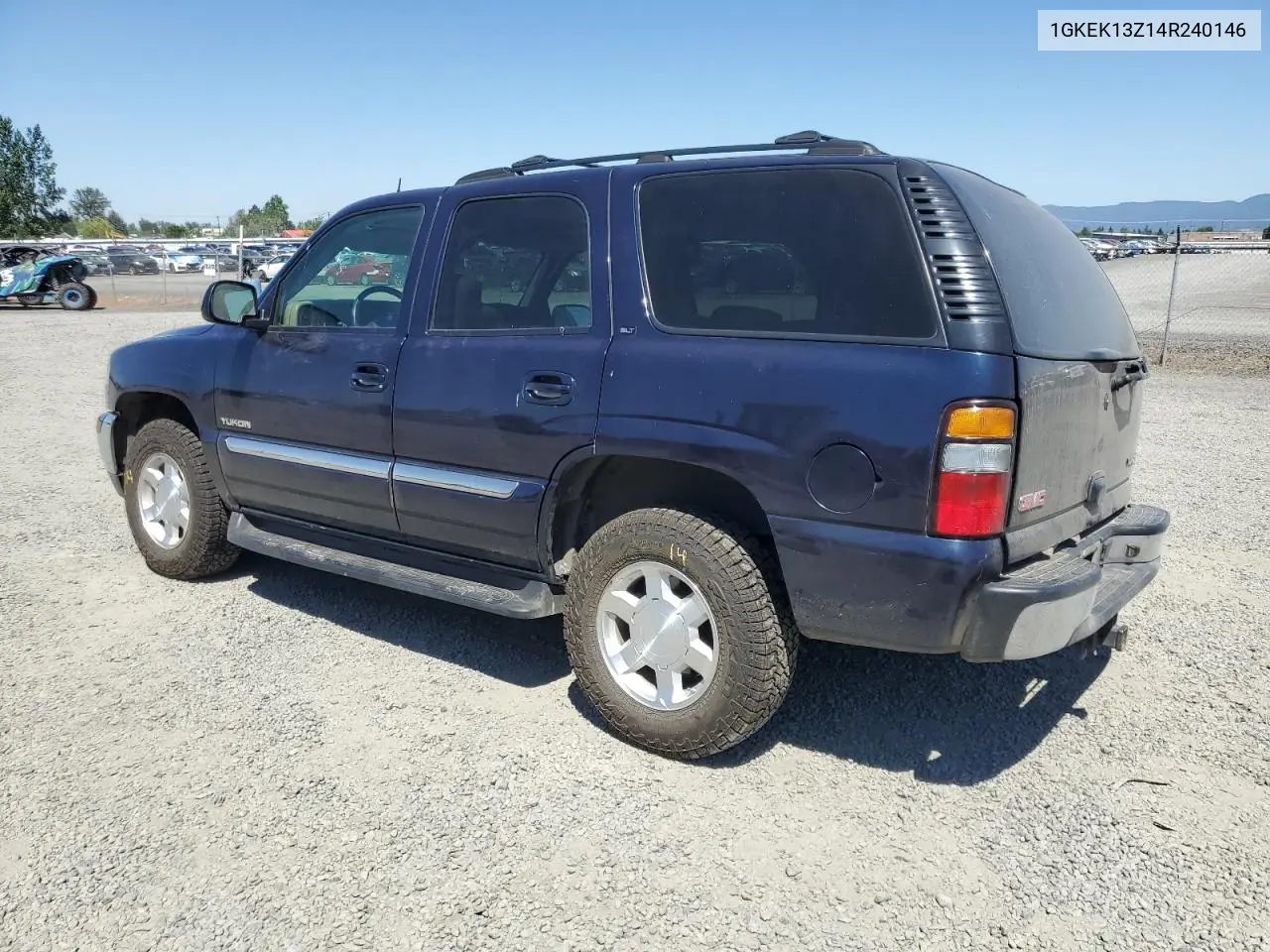 2004 GMC Yukon VIN: 1GKEK13Z14R240146 Lot: 62868745