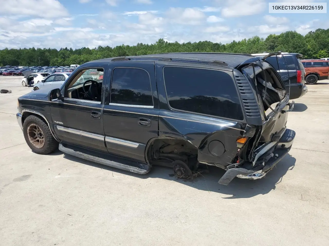 2004 GMC Yukon VIN: 1GKEC13V34R226159 Lot: 63002015