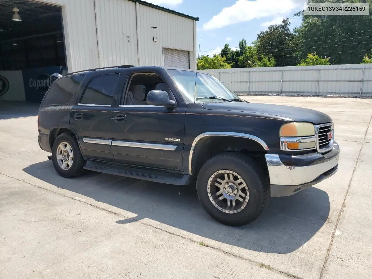 2004 GMC Yukon VIN: 1GKEC13V34R226159 Lot: 63002015