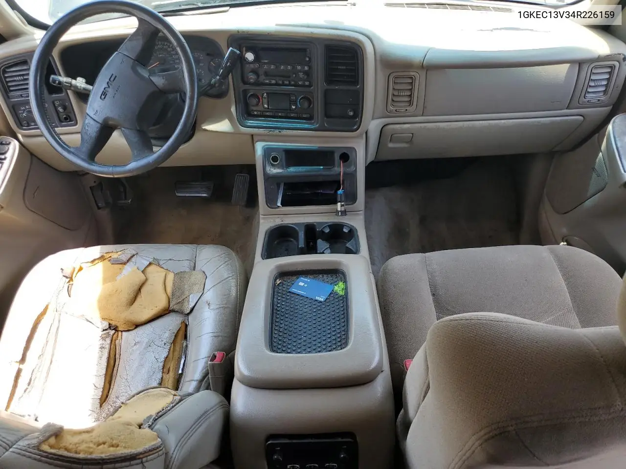 2004 GMC Yukon VIN: 1GKEC13V34R226159 Lot: 63002015