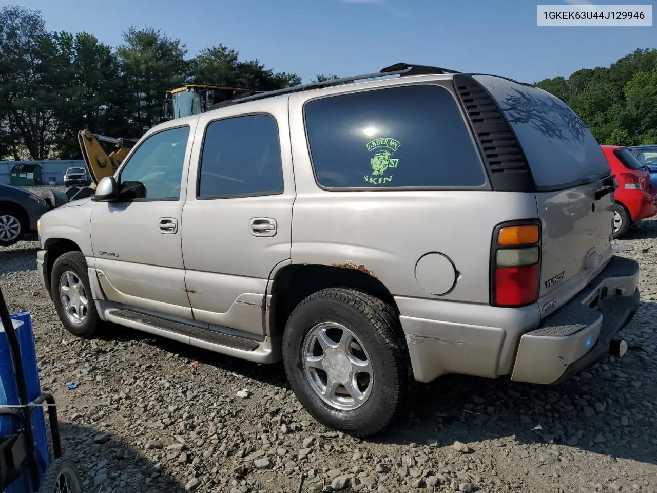 2004 GMC Yukon Denali VIN: 1GKEK63U44J129946 Lot: 63145875