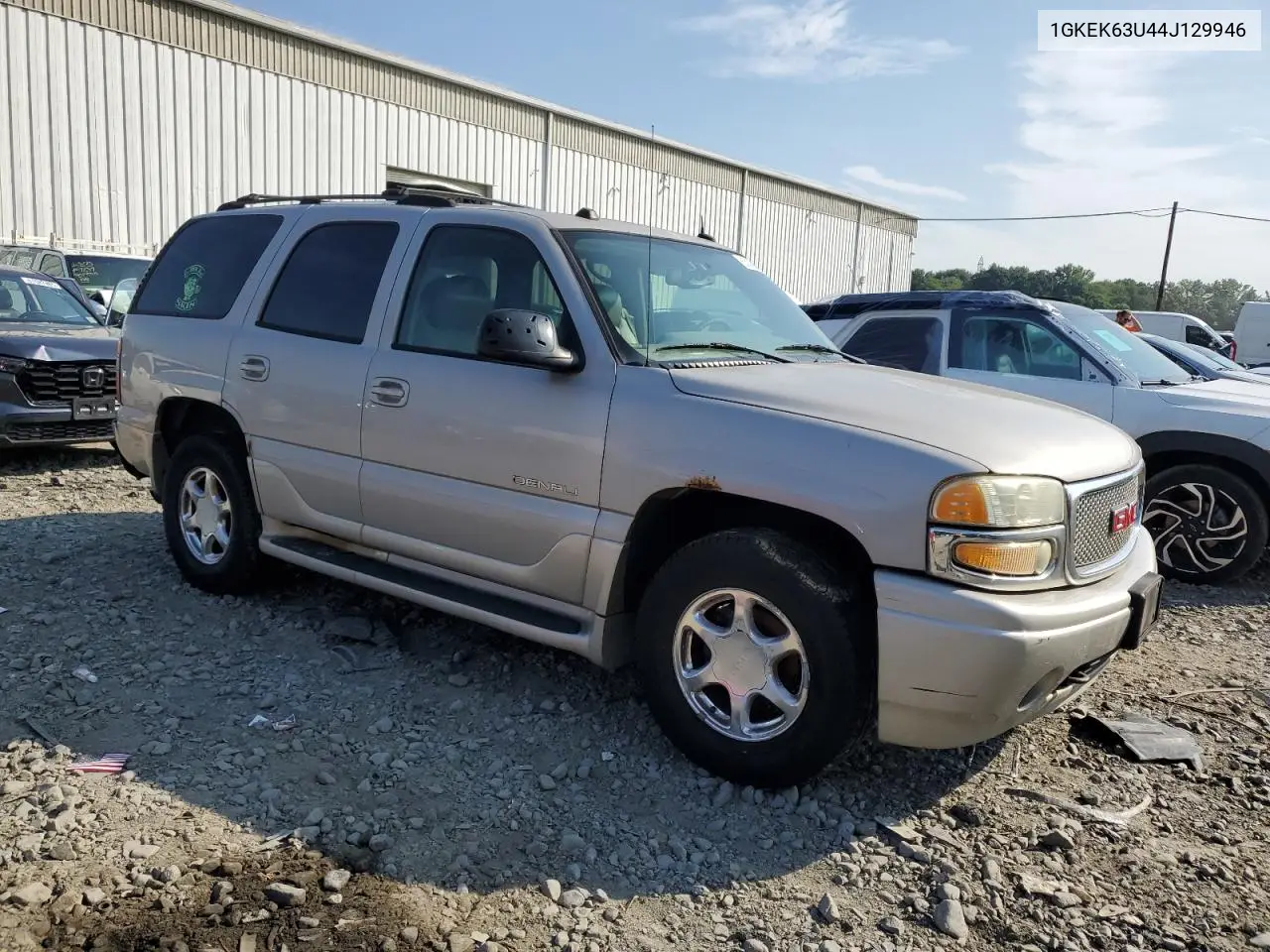 2004 GMC Yukon Denali VIN: 1GKEK63U44J129946 Lot: 63145875