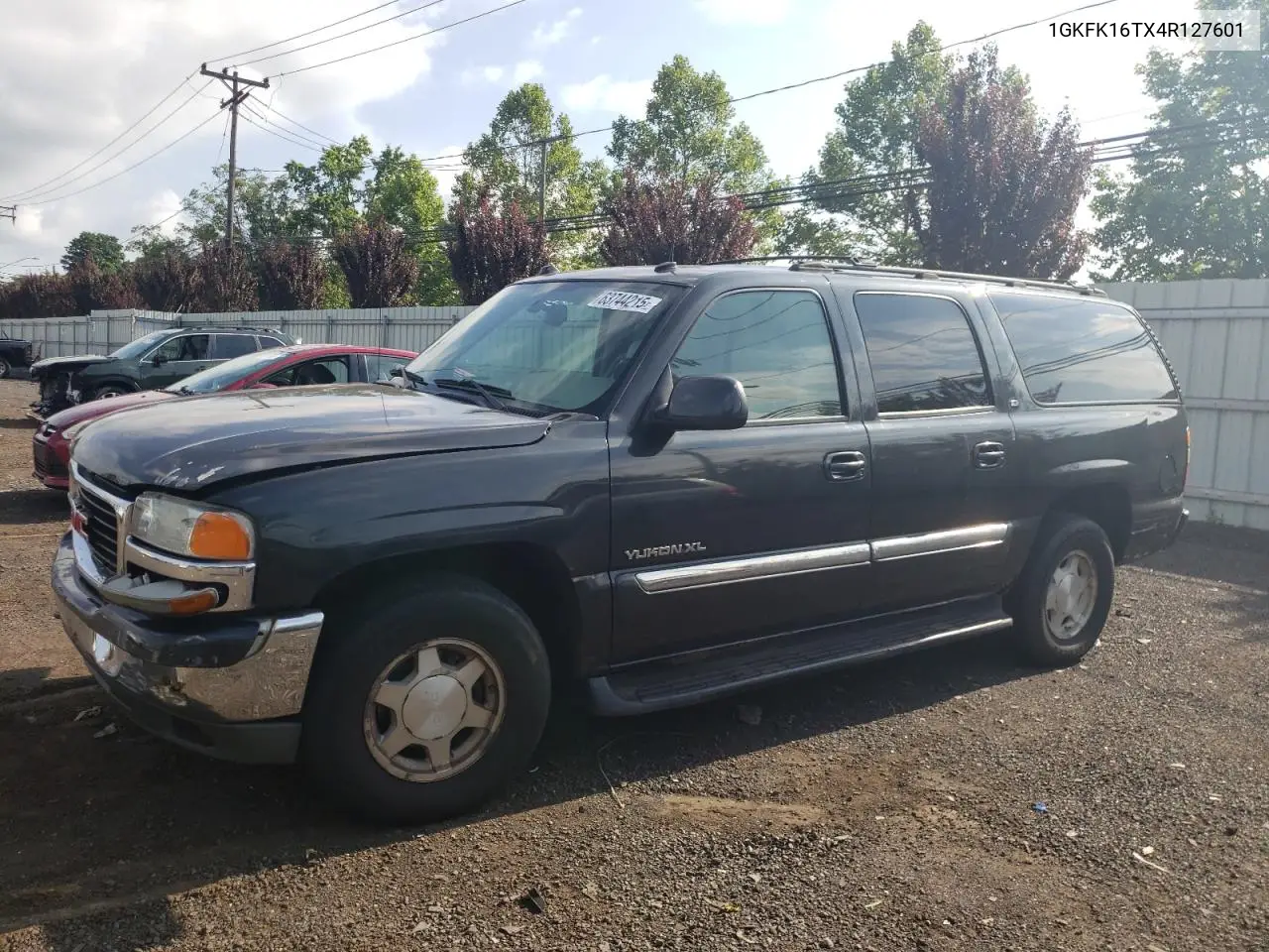 2004 GMC Yukon Xl K1500 VIN: 1GKFK16TX4R127601 Lot: 63744215
