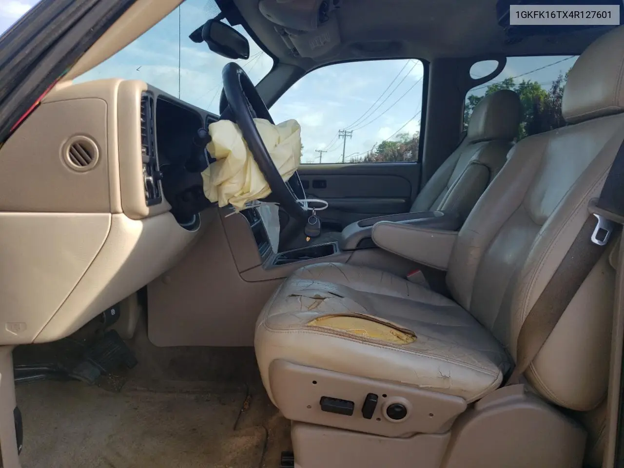 2004 GMC Yukon Xl K1500 VIN: 1GKFK16TX4R127601 Lot: 63744215