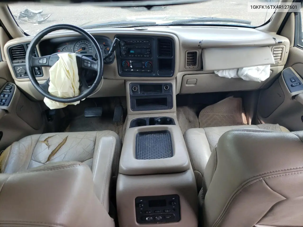 2004 GMC Yukon Xl K1500 VIN: 1GKFK16TX4R127601 Lot: 63744215