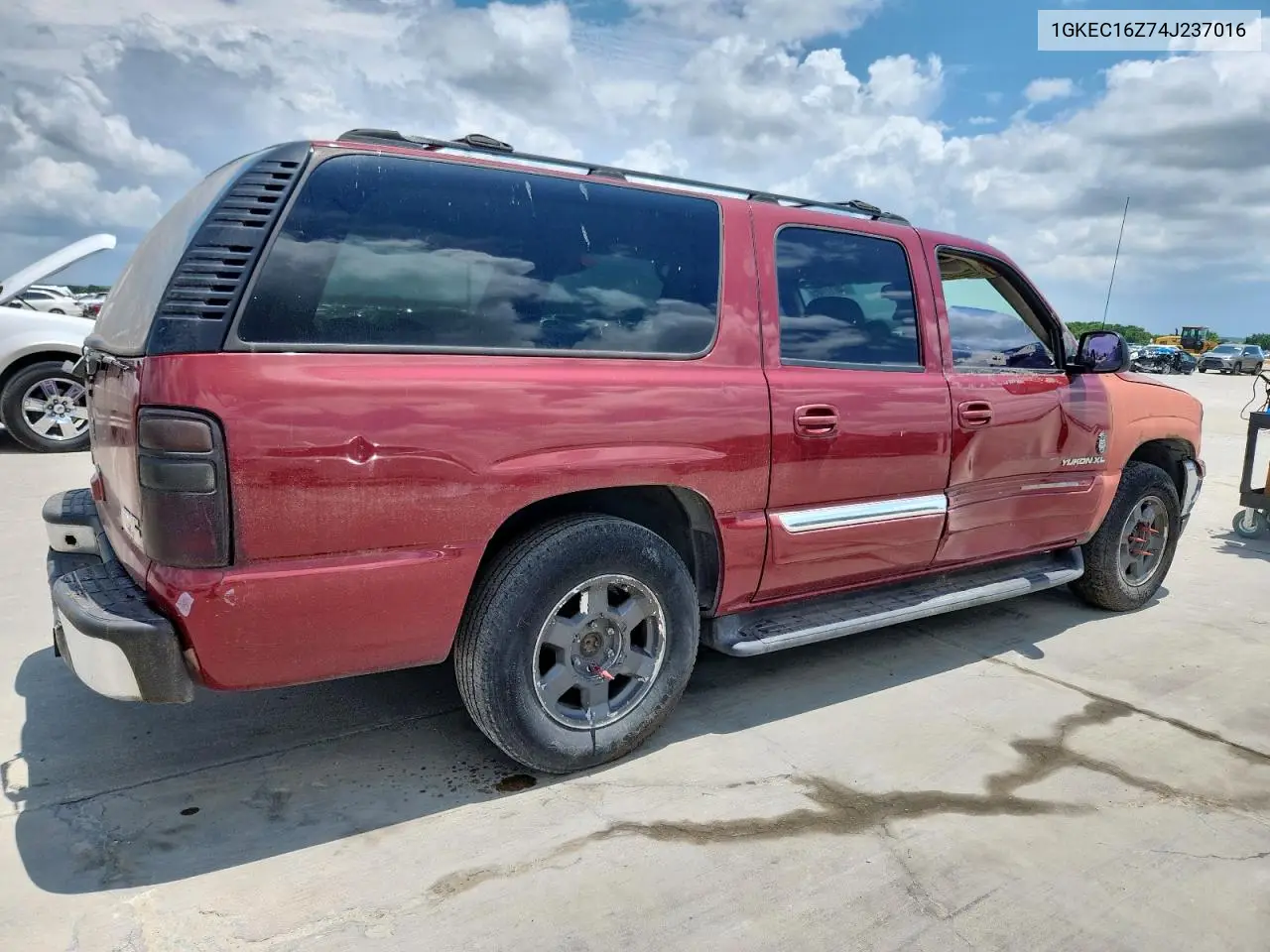 2004 GMC Yukon Xl C1500 VIN: 1GKEC16Z74J237016 Lot: 64017705