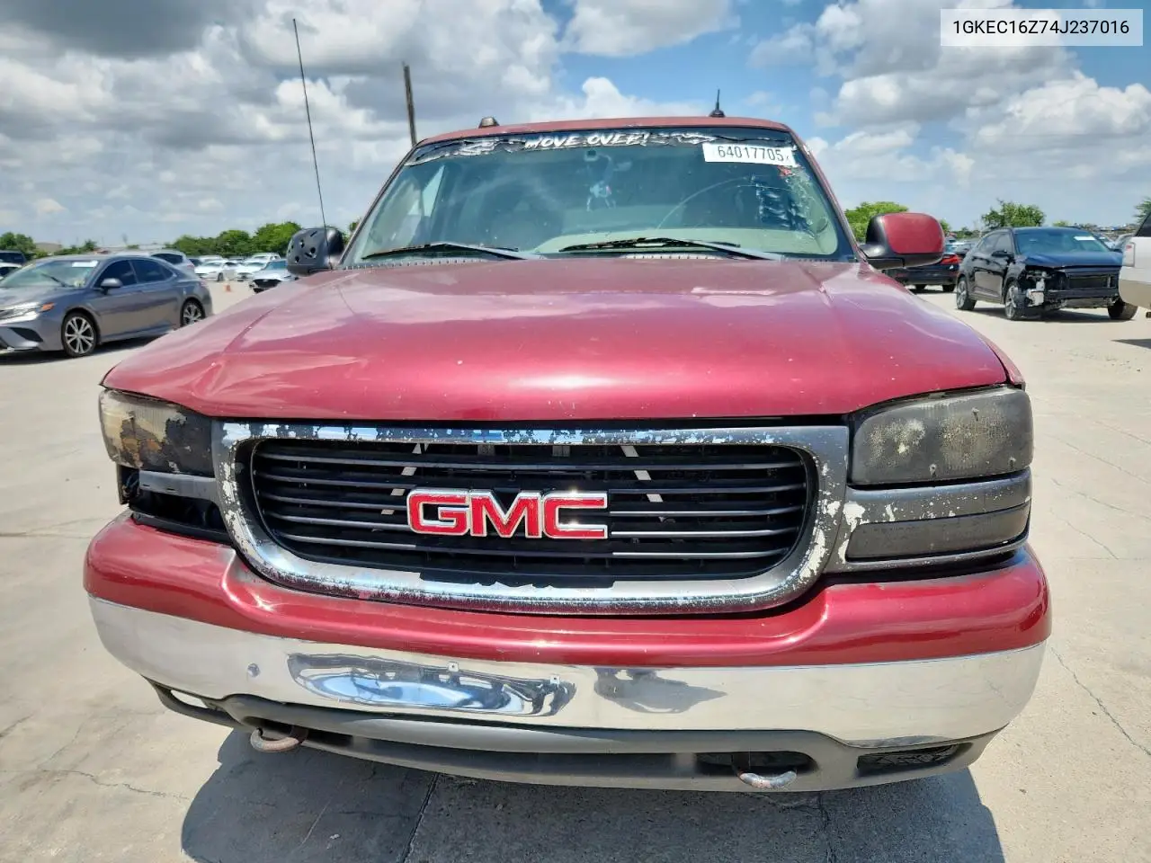 2004 GMC Yukon Xl C1500 VIN: 1GKEC16Z74J237016 Lot: 64017705