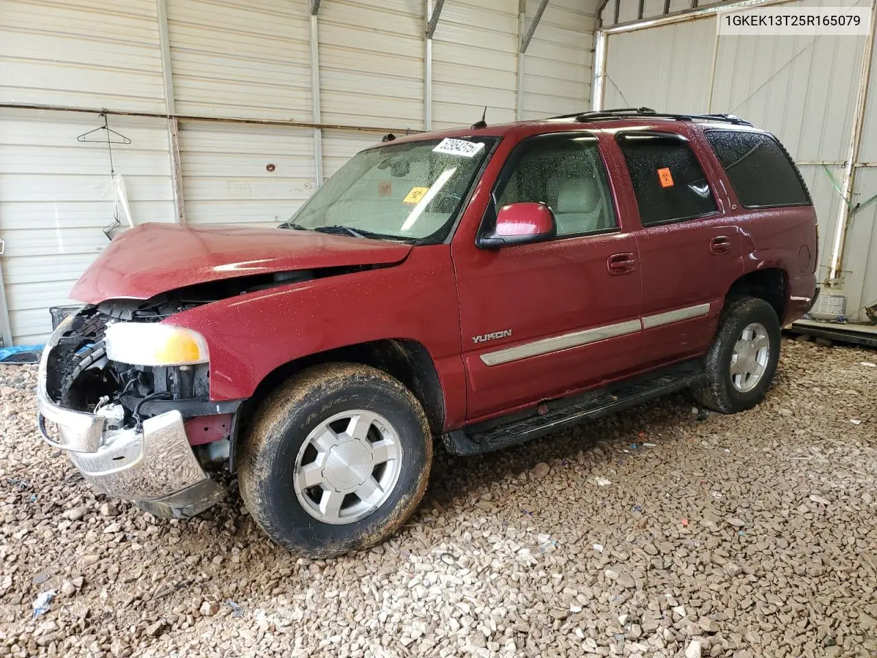 2005 GMC Yukon VIN: 1GKEK13T25R165079 Lot: 52954315
