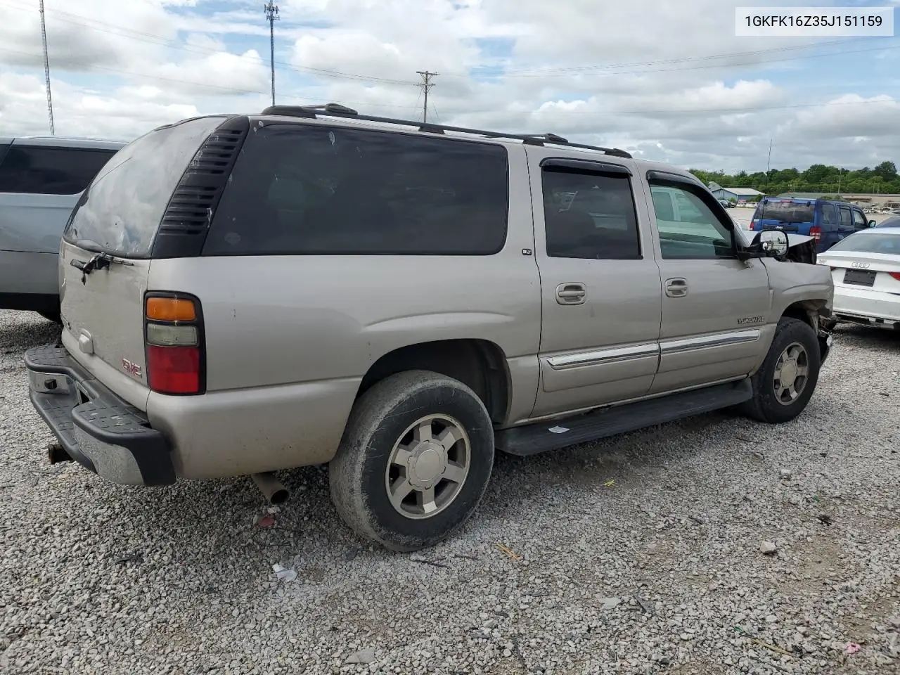 2005 GMC Yukon Xl K1500 VIN: 1GKFK16Z35J151159 Lot: 55824305