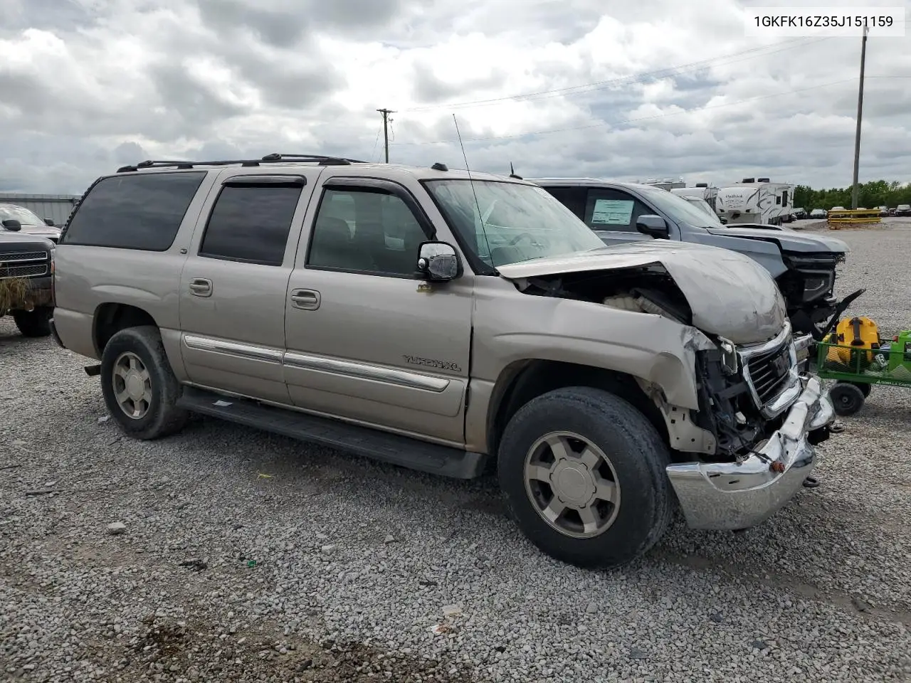 2005 GMC Yukon Xl K1500 VIN: 1GKFK16Z35J151159 Lot: 55824305