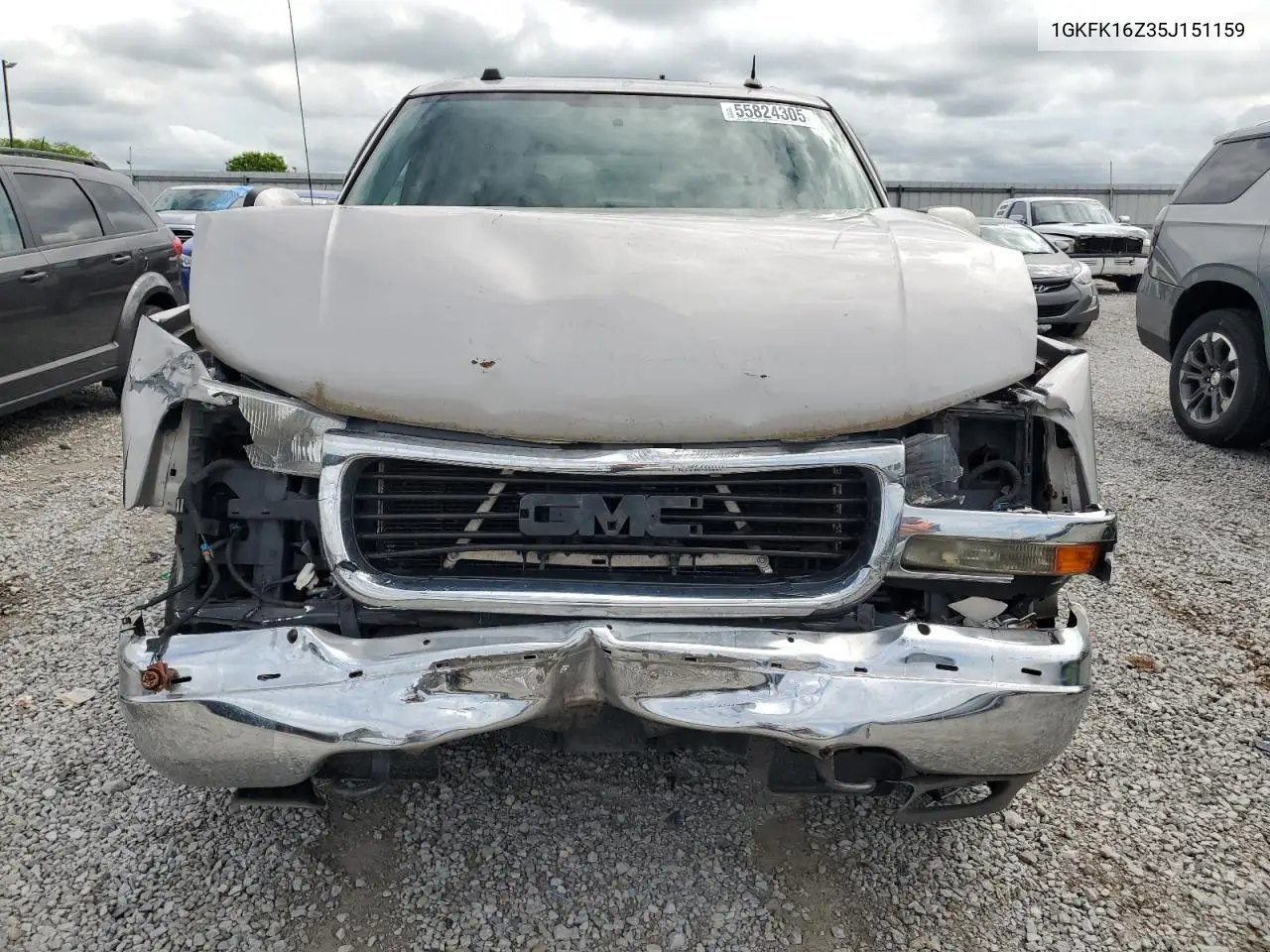 2005 GMC Yukon Xl K1500 VIN: 1GKFK16Z35J151159 Lot: 55824305